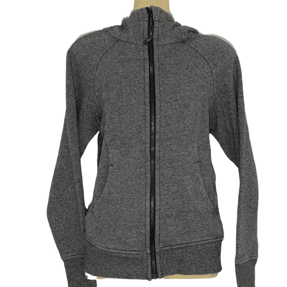 Lululemon Scuba Hoodie *Light Cotton Fleece Gray Size 6